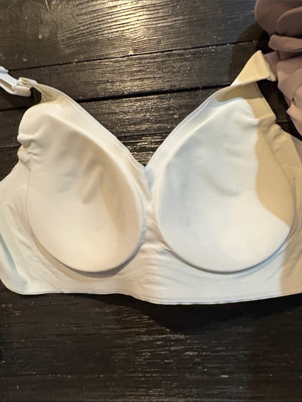 NEW Seamless Wireless Everyday Bra - Blush, Taupe & Cream - Picture 7 of 8